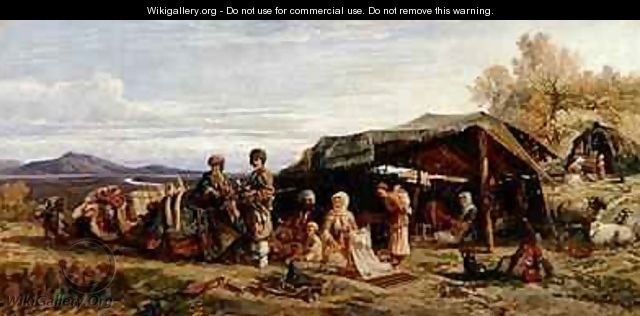 An Encampment in the Desert 1844-45 - William James Muller