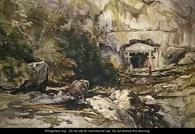 The Royal Tomb at Pinara Lycia 1843 - William James Muller