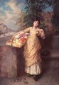 The Flower Seller 1882 - Augustus Edward Mulready