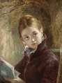 A Quiet Read 1875 - Augustus Edward Mulready