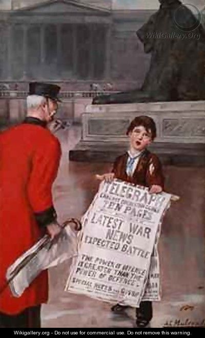 War News 1900 - Augustus Edward Mulready