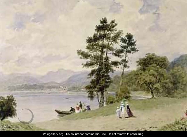Windermere from Low Wood - Frederick Nash