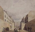 View of the East India Companys warehouses from Cutler Street 1836 - Frederick Nash