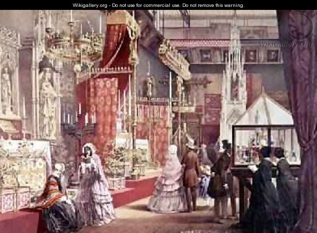 Great Exhibition Medieval Court 1851 - Joseph Nash