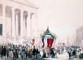 Funeral of the victims of the riots of February 1848 at the Church of La Madeleine 4th March 1848 - Hermann Raunheim and Jean Naissant