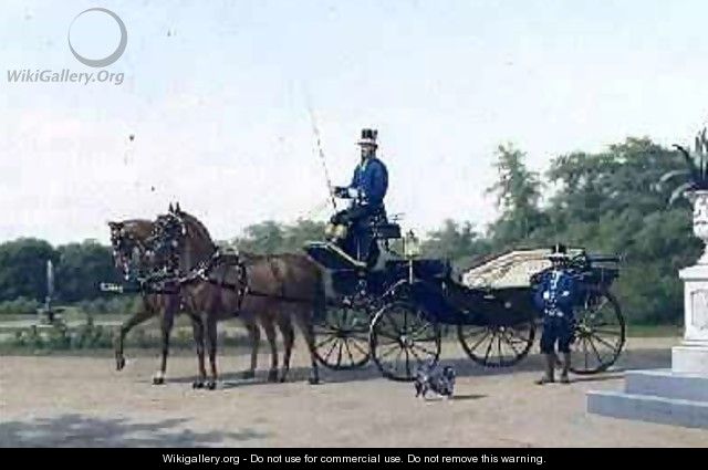 The Awaiting Carriage 1865 - Willem Carel Nakken