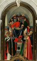 St Mark enthroned with Saints - Giovanni (Giovanni da Udine) Nanni (Nani)