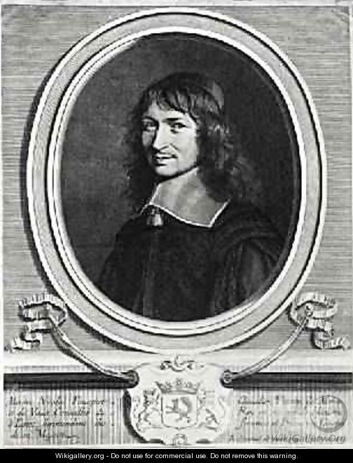 Portrait of Nicolas Fouquet 1615-80 1662 - Robert Nanteuil