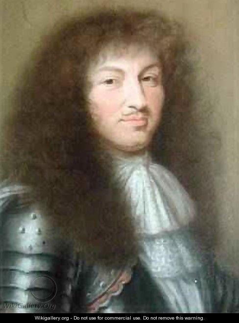 Portrait of Louis XIV 1638-1715 King of France - Robert Nanteuil
