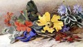 Still Life mixed Flowers 1867 - Isabel Oakley Naftel