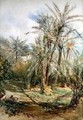 The Palm Garden Bordighera 1878 - Paul Jacob Naftel