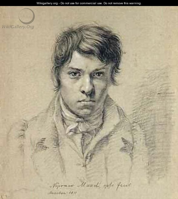 Self Portrait 1811 - Johann Nepomuk Muxel