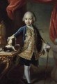 Portrait of a Boy with Pet Spaniel - Martin II Mytens or Meytens