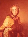 Portrait of LouisHenriette de Bourbon-Conti with muffler - Jean-Marc Nattier