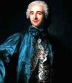 Portrait of a gentleman in a blue coat - Jean-Marc Nattier