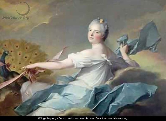 Portrait of Adelaide de France as the element Air - Jean-Marc Nattier