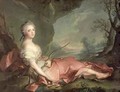 Portrait of Maria Adelaide of France - Jean-Marc Nattier