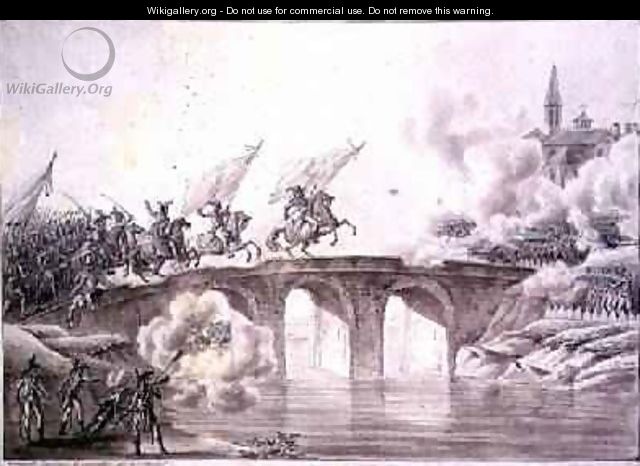 The Battle of Arcole 17 November 1796 - Thomas Naudet