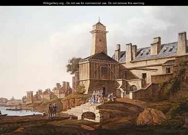The Steam Pump of GrosCaillou 1810 - John Claude Nattes