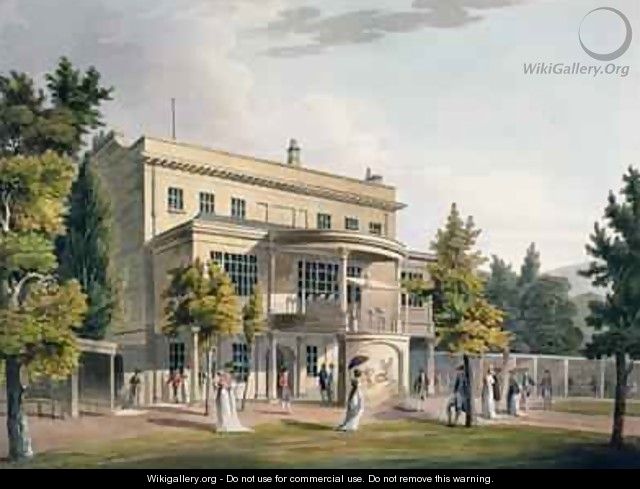 Sydney Gardens Bath 1805 - John Claude Nattes