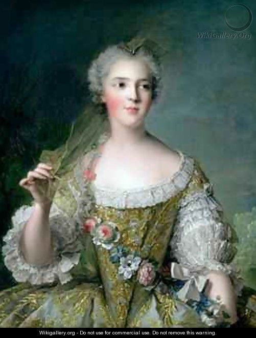 Portrait of Madame Sophie 1734-82 - Jean-Marc Nattier