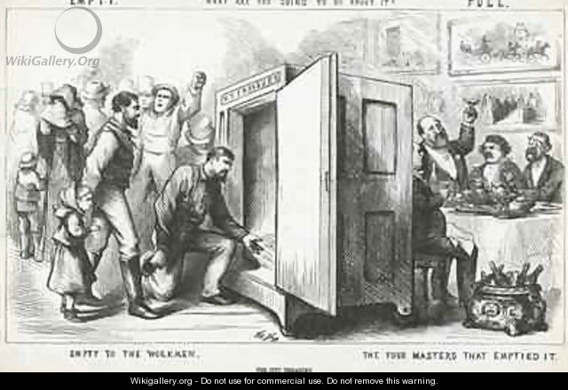 What are you going to do about it from Harpers Weekly - Thomas Nast