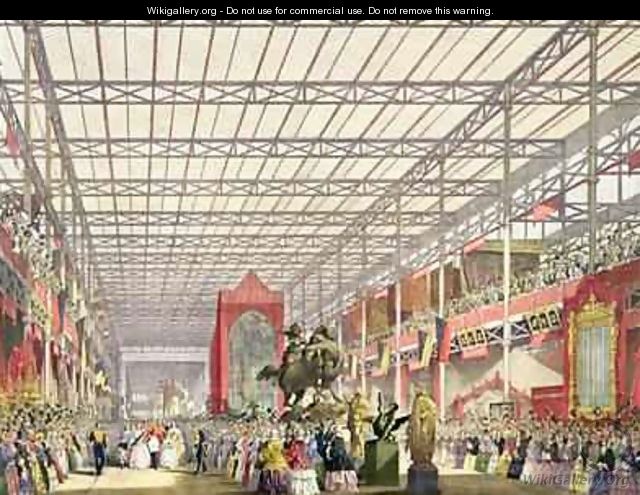 The Foreign Nave at the Great Industrial Exhibition of 1851 - Joseph Nash