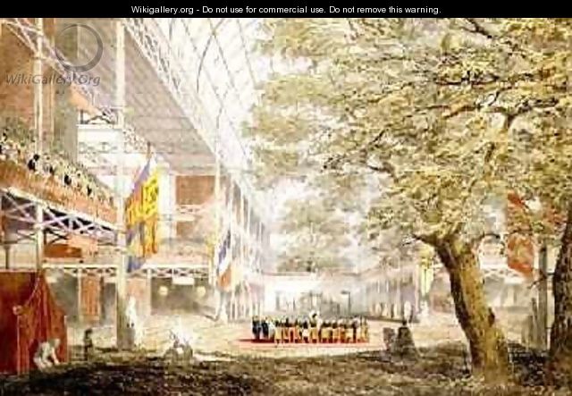 Great Exhibition the closing ceremony 1851 by Joseph Nash 1809-78 3 - Joseph Nash
