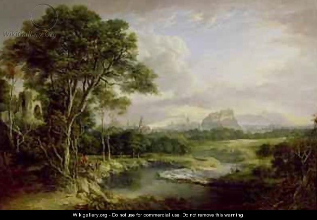 View of the City of Edinburgh 1822 - Alexander Nasmyth