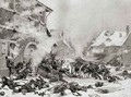 Fire Attack on a Barricaded House - Alphonse Marie de Neuville