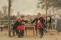 The Commanders Feast 1875 - Alphonse Marie de Neuville