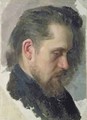 Portrait of the author Nikolay Pomyalovsky 1860 - Nikolai Vasilievich Nevrev