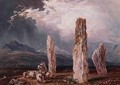 Circle of Stones at Tormore Isle of Arran 1828 - William Andrews Nesfield