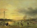 A Skating Scene 1655-60 - Aert van der Neer