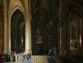 The Interior of Antwerp Cathedral by Candle and Torchlight - Pieter, the Elder and Younger Neefs