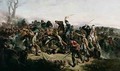 The Cavalry Charge of Lt Henry B Hidden 1862 - Victor Nehlig