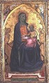 Madonna and Child Enthroned - Francesco, da Volterra Neri