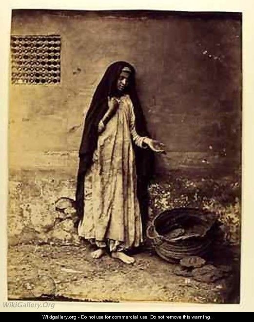Untitled Beggar in Cairo 1876 - Carlo Naya