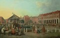 View of Covent Garden with St Pauls Church 1750 - Balthasar Nebot