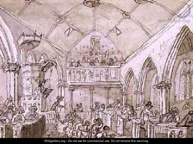 Congregation St Marys Church 1812 - John Nixon