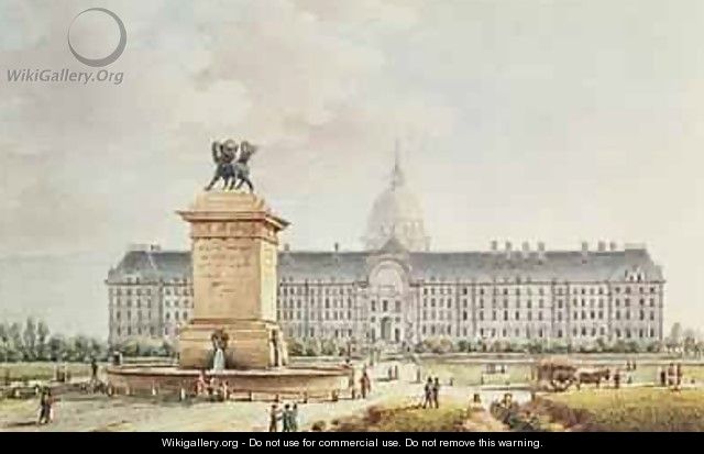 View of the Hotel des Invalides - Victor Jean Nicolle