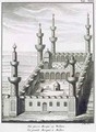 The Great Mosque at Medina, from Voyages en Arabie et en Autres Pays de lOrient - (after) Niebuhr, Carsten