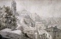 View of Trinita dei Monti Rome 1603 - Willem van, the Younger Nieulandt