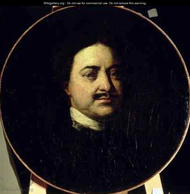 Portrait of Peter I the Great 1672-1725 - Ivan Nikitich Nikitin