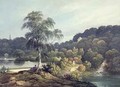 View of Stourhead Wiltshire late 18th century - Francis Nicholson