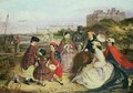 A Victorian Family at the Seaside - Charles Wynee Nicholls