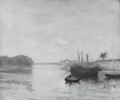 Canal Scene - John Henry Twachtman