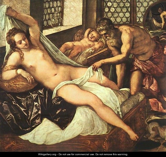 Venus, Vulcan and Mars - Jacopo Tintoretto (Robusti)
