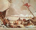 America, detail of Glory of Spain - Giovanni Battista Tiepolo