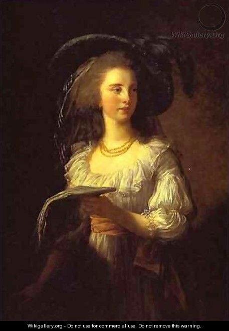 The Duchess de Polignac - Elisabeth Vigee-Lebrun